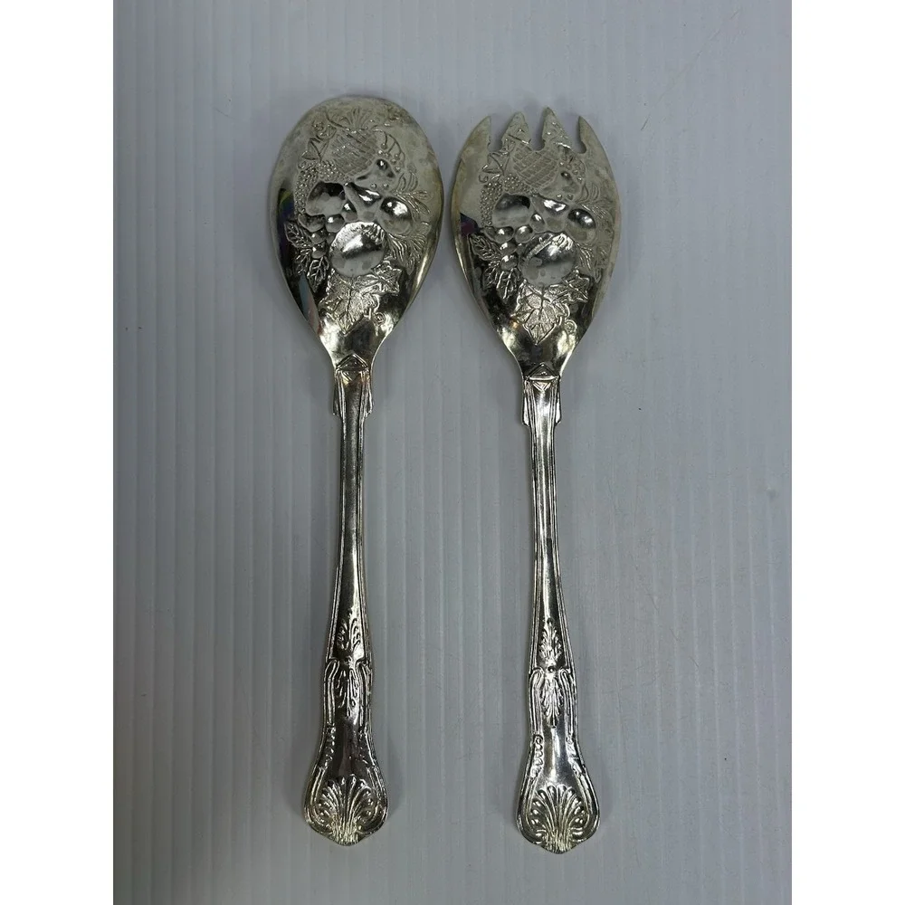 Vintage Mixed Lot 7‎ Silver Plated Serving Pieces